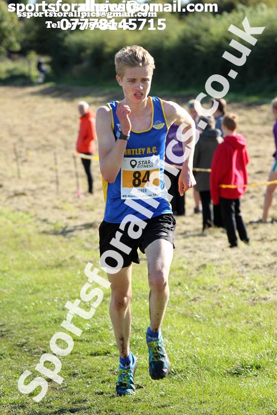 Senior mens 2019 Start Fitness Harrier League, Wrekenton, Gateshead. Photo: David T. Hewitson/Sports for All Pics